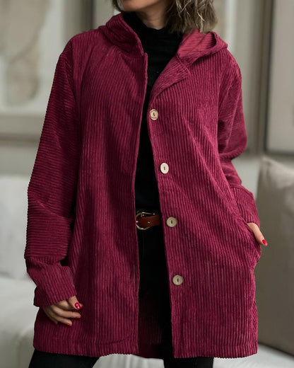 Cordia | Women's Cozy Hooded Jacket with Hooded