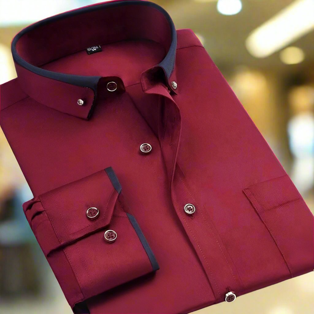 Ivo | Men's Longline Classic Long-Sleeve Shirt