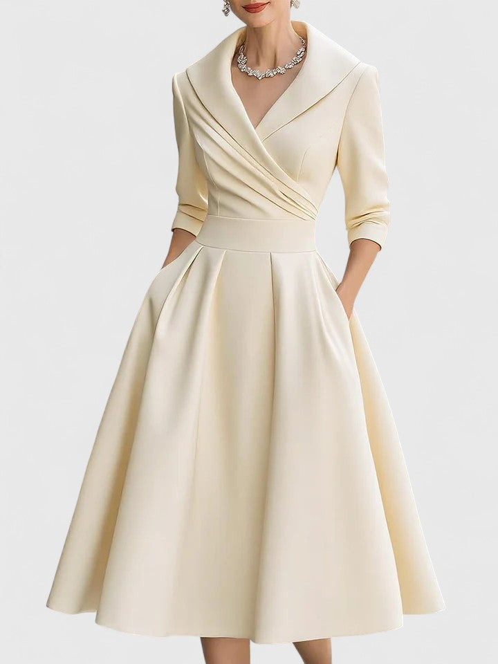 Marcelle | Women's Timeless Grace Midi Dress