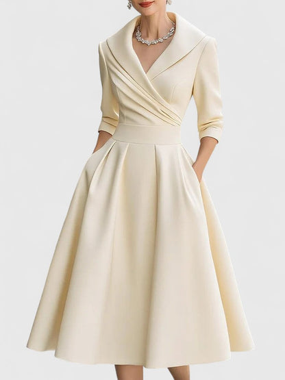 Marcelle | Women's Timeless Grace Midi Dress