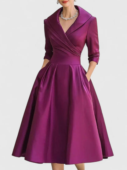 Marcelle | Women's Timeless Grace Midi Dress