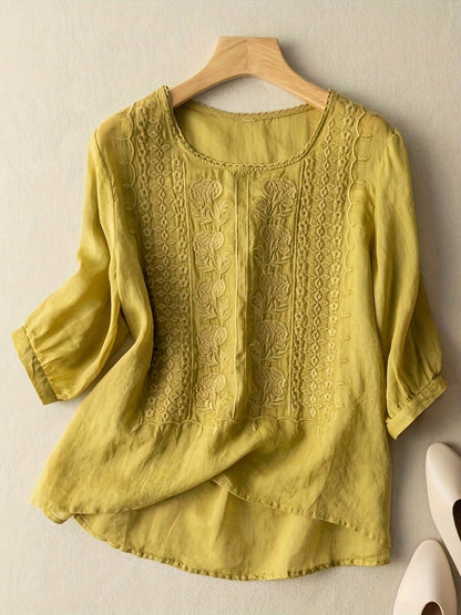 Josie | Women's Embroidered Blouse