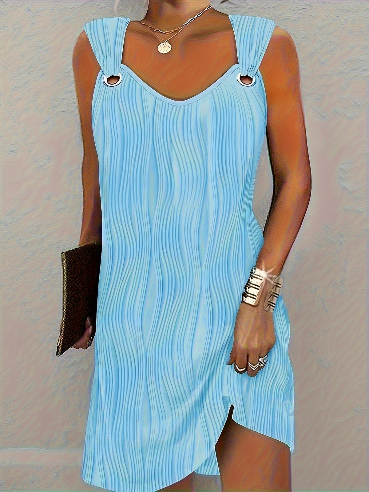 Macy | Women's Elegant Sleeveless Mini Dress