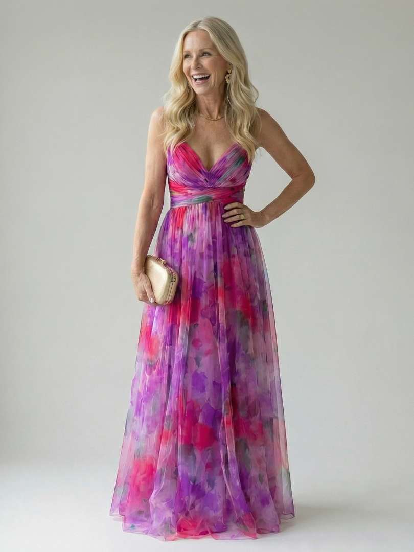 Isel | Women's Soft Wrap Maxi Dress