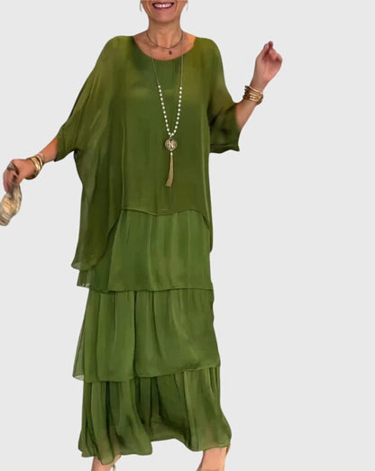Susan | Women's Elegant Long Flowing Maxi Dress