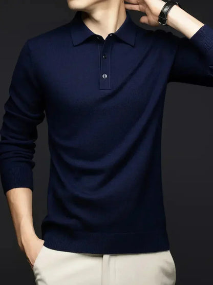 Men's Brit & Boho | Harvey Blend Jumper with Long Sleeve