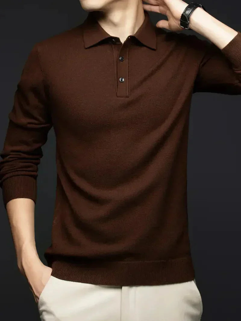 Men's Brit & Boho | Harvey Blend Jumper with Long Sleeve