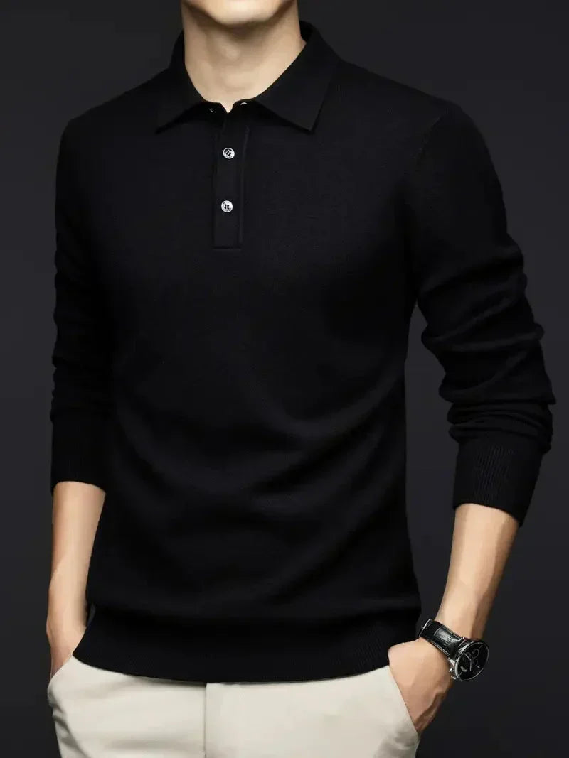 Men's Brit & Boho | Harvey Blend Jumper with Long Sleeve