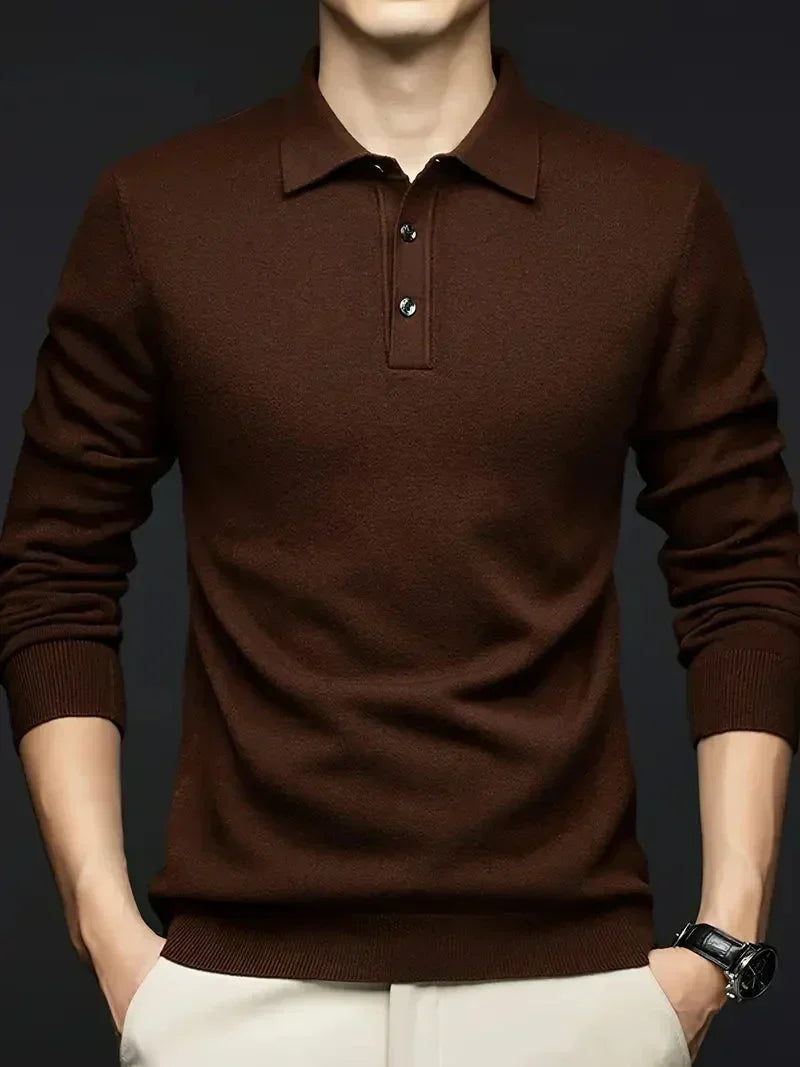 Men's Brit & Boho | Harvey Blend Jumper with Long Sleeve