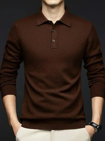 Men's Brit & Boho | Harvey Blend Jumper with Long Sleeve