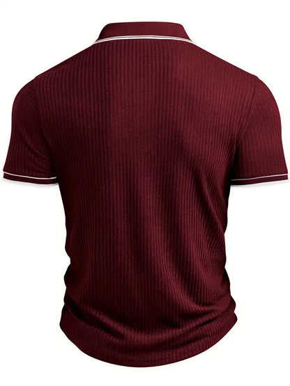Emilio | Men's Custom Ribbed Polo
