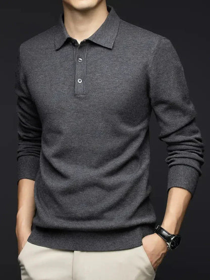 Men's Brit & Boho | Harvey Blend Jumper with Long Sleeve