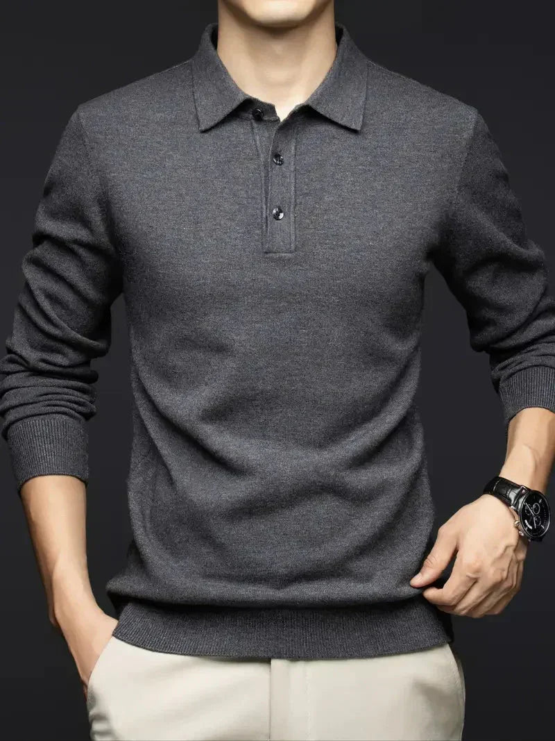Men's Brit & Boho | Harvey Blend Jumper with Long Sleeve