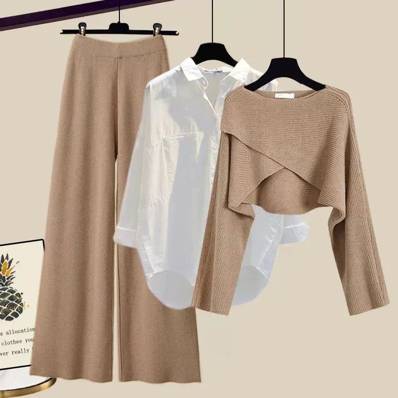 Thalia | Women's Comfortable three piece long sleeve set