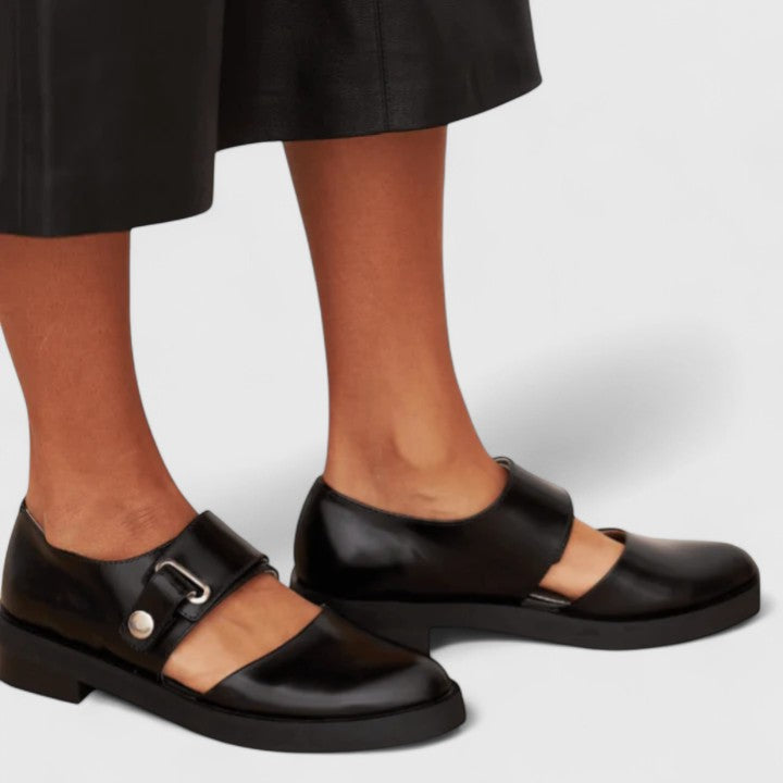 Lisa | Women's Cushioned Buckle Elegant Shoes