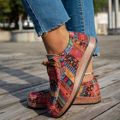 Mira | Cushioned Slip-On Vintage Orthopedic Shoes