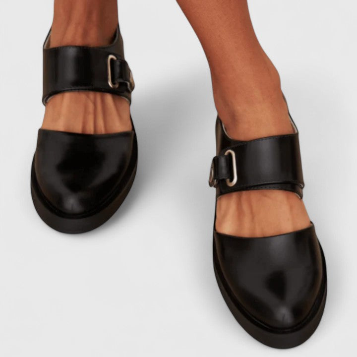Lisa | Women's Cushioned Buckle Elegant Shoes