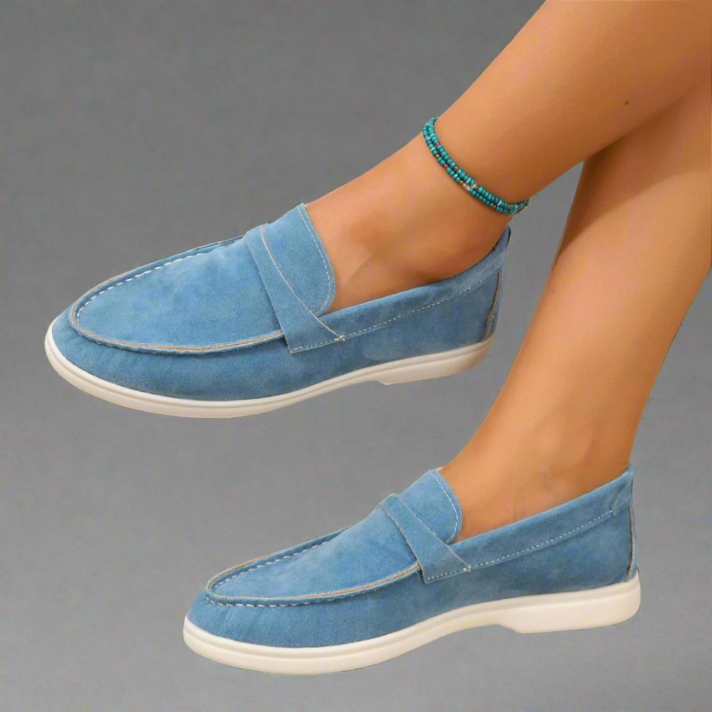 Hannah | Women's Breathable Slip-On Artisan-Made Moccasins with Elegant Design