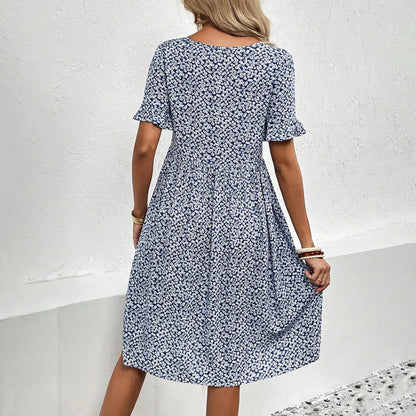 Dulcie | Women's Lightweight Floral Midi Dress