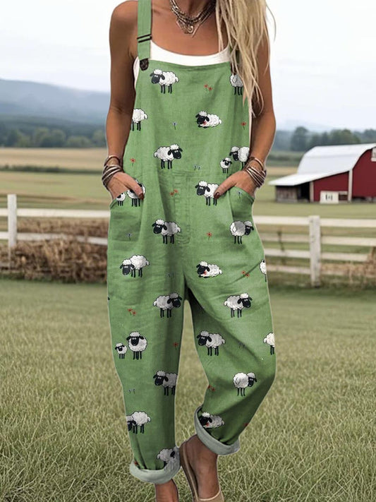 Women's Wide Leg Jumpsuit, Effortless Style & All-Day Comfort with Pockets