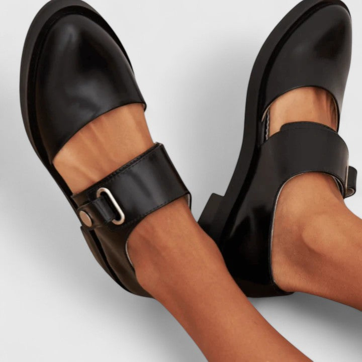 Danyelleh | Women's Cushioned Buckle Orthopedic Mary Jane Shoes with Arch Support