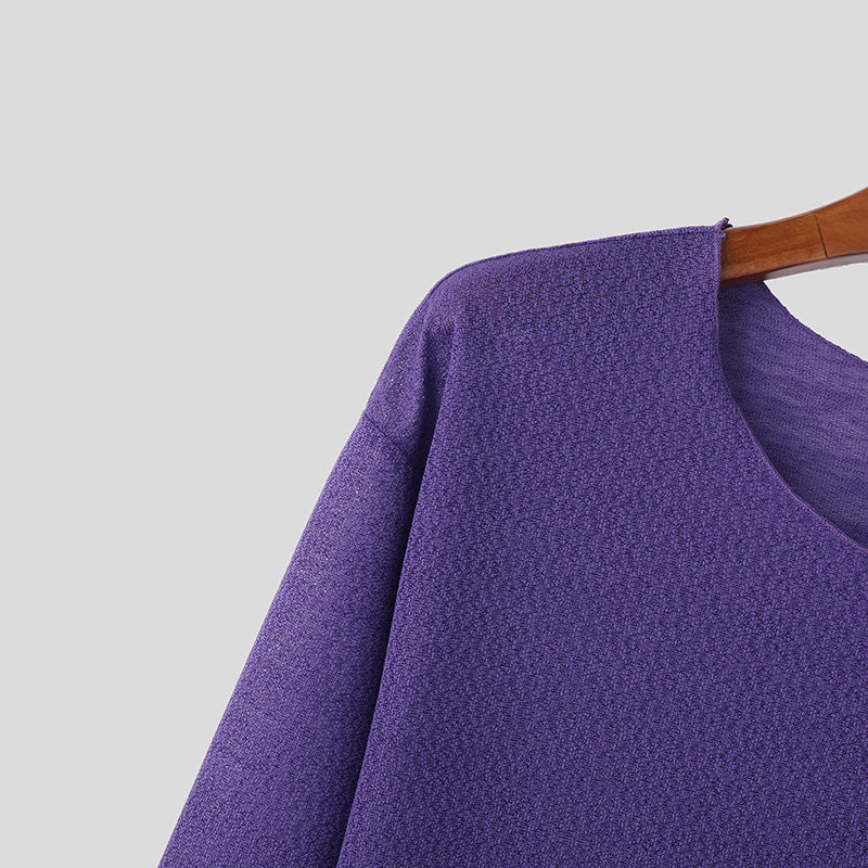 Dakota | Men's Longline Sweatshirt with Round Neck