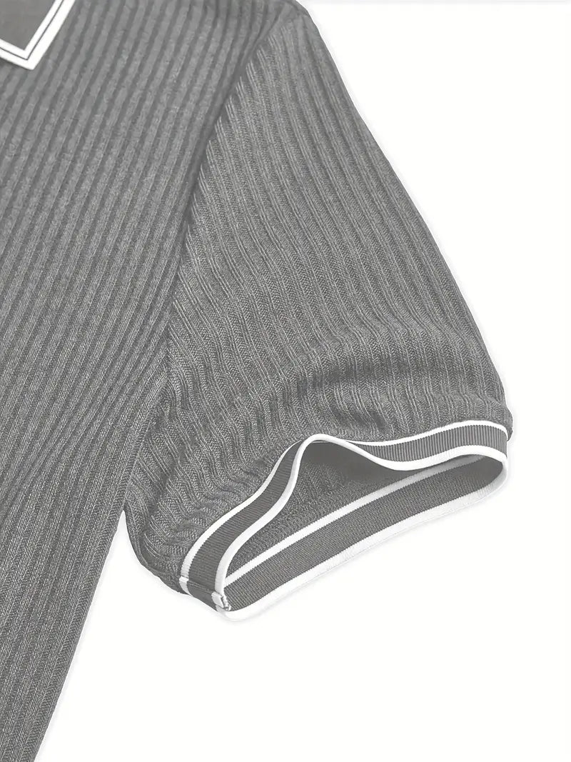 Emilio | Men's Custom Ribbed Polo