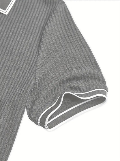Emilio | Men's Custom Ribbed Polo