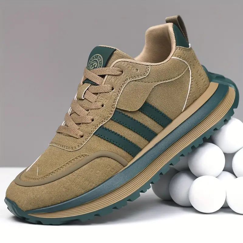 Ethan | Men's Cushioned Lace-Up Casual Comfortable Trainers