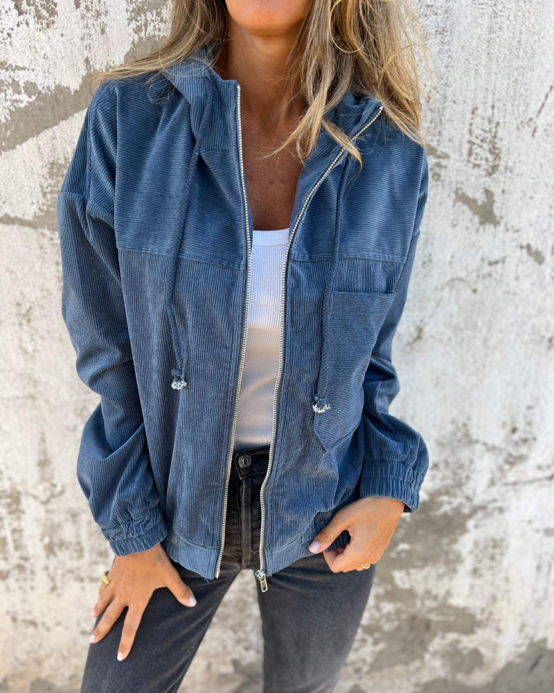 Danna | Women's Hooded Zip-Up Jacket with Pockets