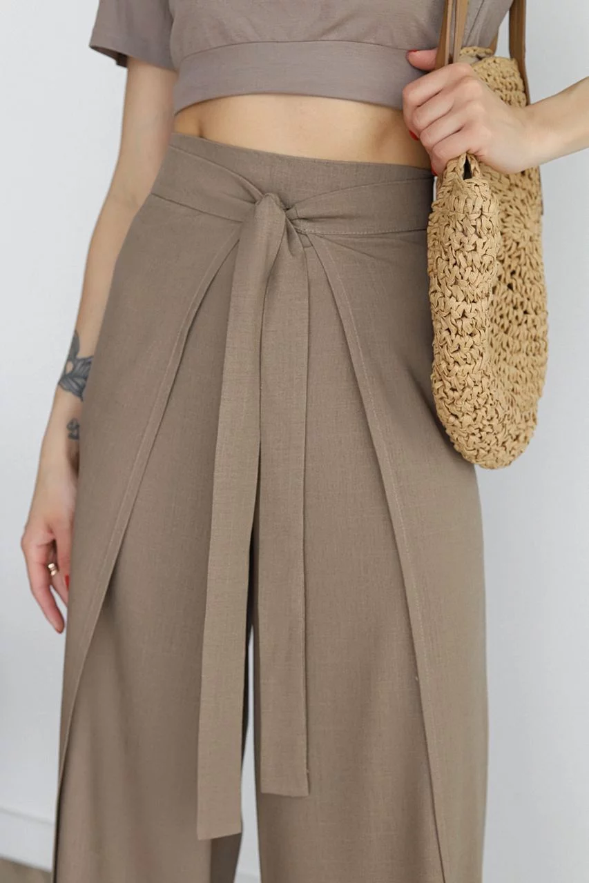 Marika | Women's Wide Trousers with Pockets