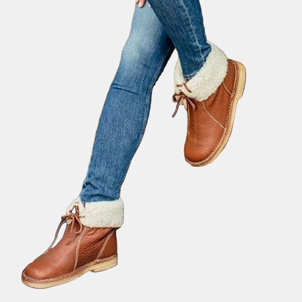 Harper | Women's Cushioned Lace-Up Sophisticated Winter Boots