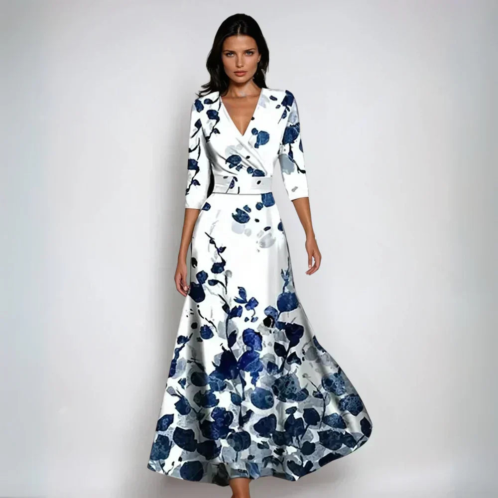 Emily | Women's Stylish Floral Party Maxi Dress