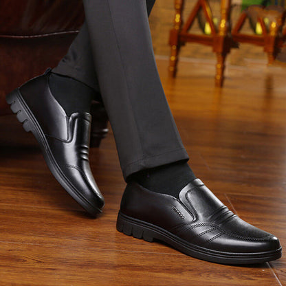 Mike | Men's Cushioned Slip-On Business Shoes