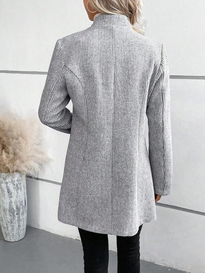 Tanja | Women's Classy Collarless Long Sleeve Outerwear