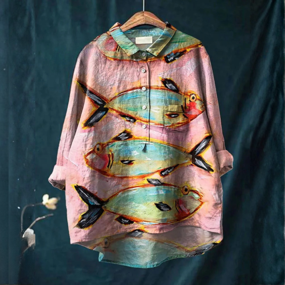 Emanuela | Women's Patterned Shirt