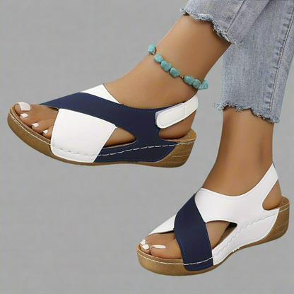 Hildegard | Women's Cushioned Open-Toe Premium Comfort Orthopedic Sandals