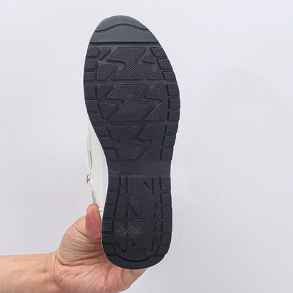 Women's Cushioned Open-Toe Lightweight Wedge Sandals with Side Zip for Ultimate Comfort