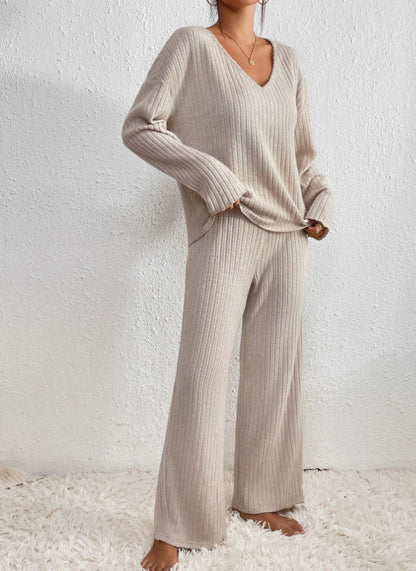 Sophie | Women's Relaxed Ribbed Two-Piece Set