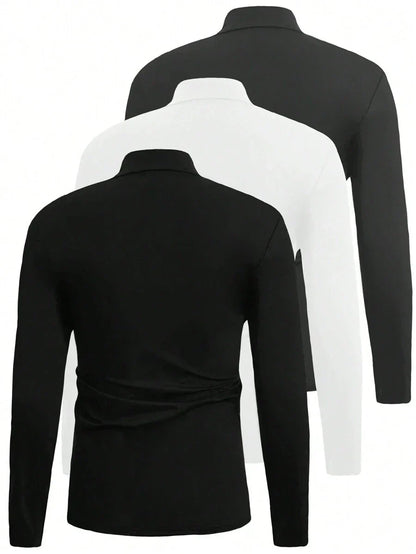 Ethan | Men's Essentials Turtleneck 3-Pack