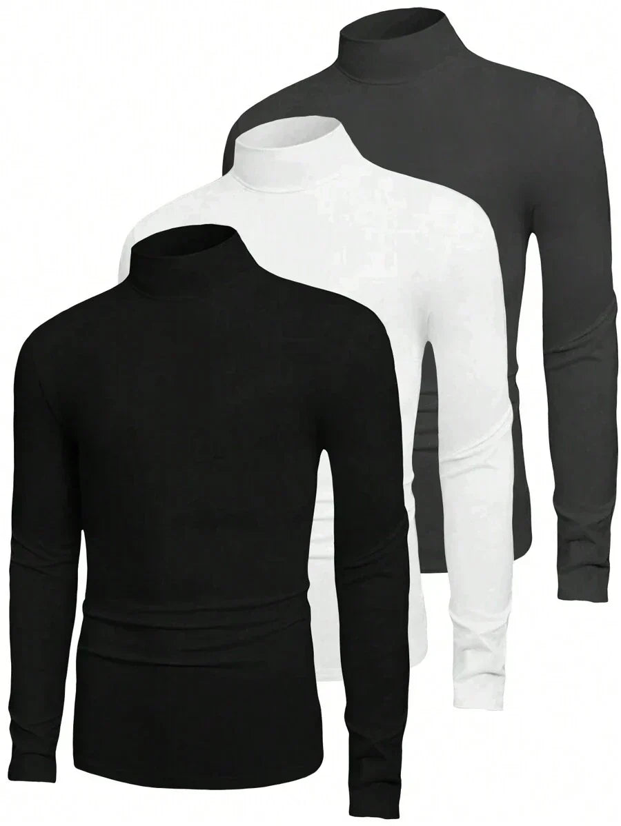 Ethan | Men's Essentials Turtleneck 3-Pack