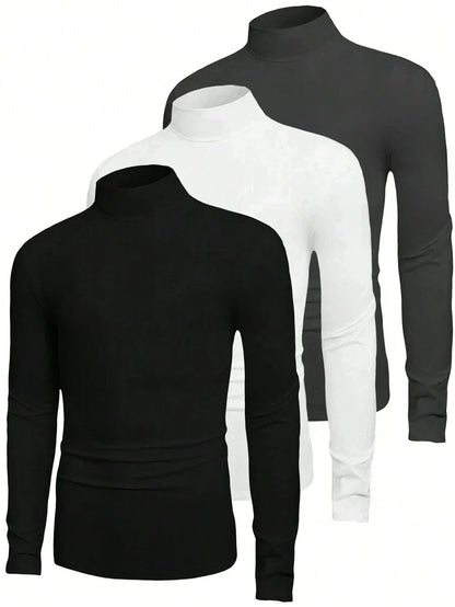 Ethan | Men's Essentials Turtleneck 3-Pack