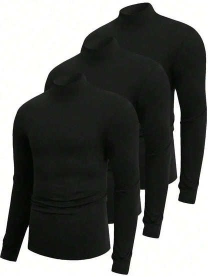 Ethan | Men's Essentials Turtleneck 3-Pack