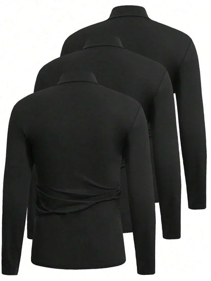 Ethan | Men's Essentials Turtleneck 3-Pack