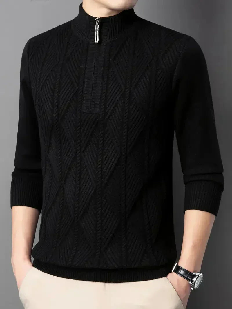 Men's Brit & Boho | The Everest Cable Jumper