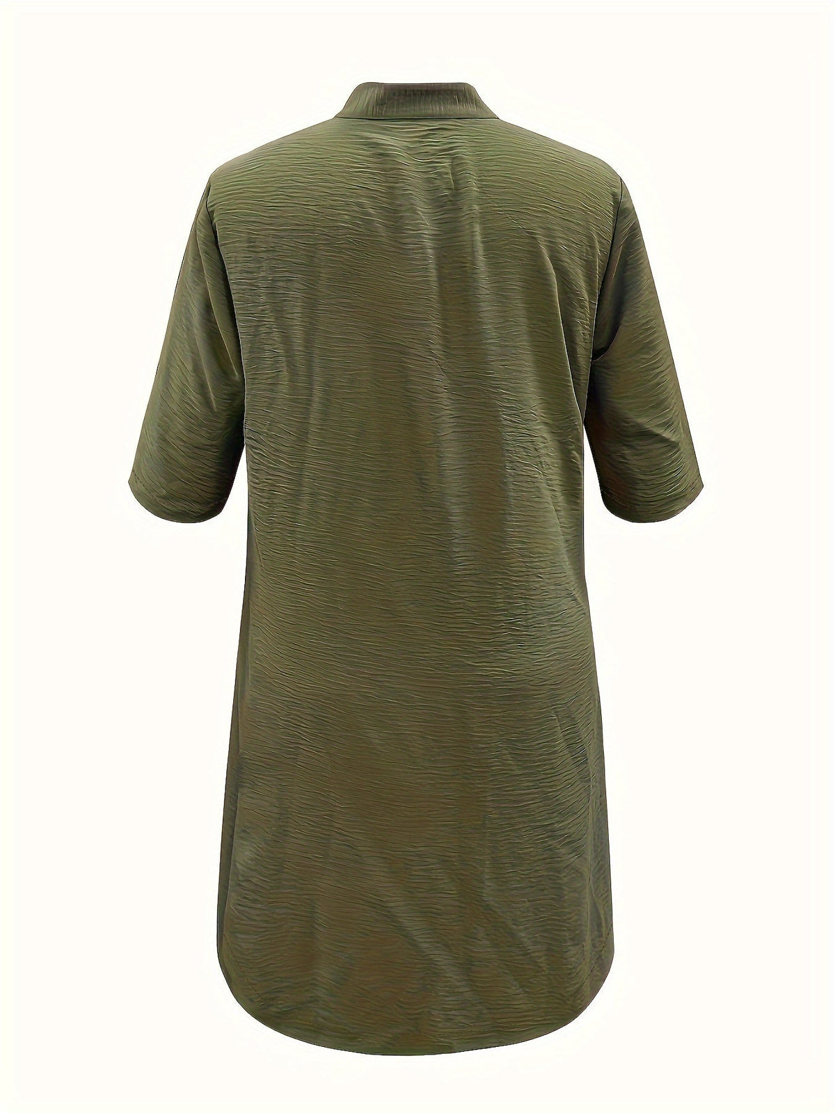 Hannah | Women's Casual Midi Dress with Button Placket