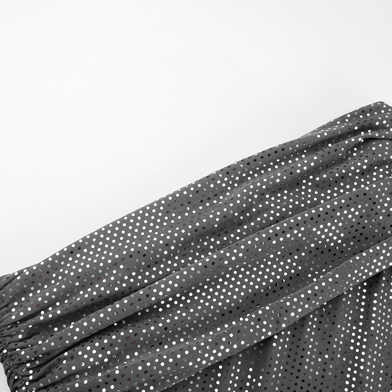 Astella | Women's Sequin Maxi Dress with Long Sleeve