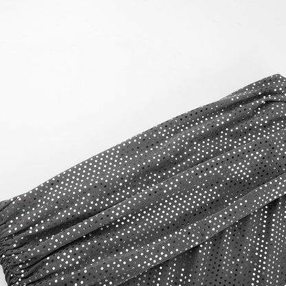 Astella | Women's Sequin Maxi Dress with Long Sleeve