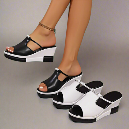 Zunfrida | Women's Open-Toe Premium High Heels Orthopedic Sandals