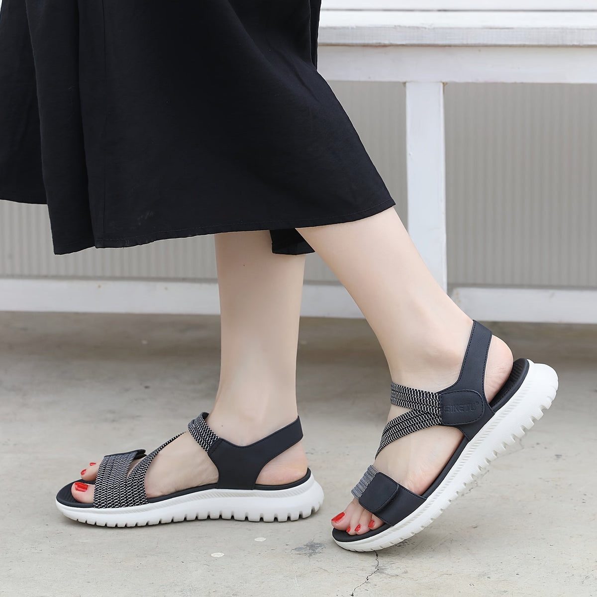 Women's Lightweight Open-Toe Finley Sandals with Maximum Support